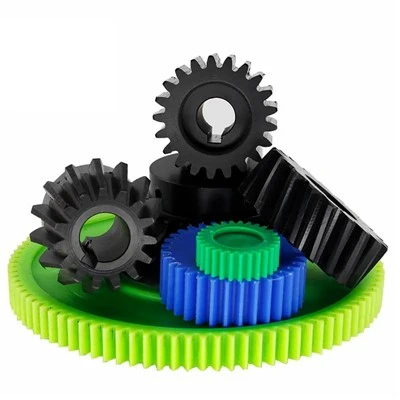 Ingranaggio in plastica colorato-resistente all'olio per macchina