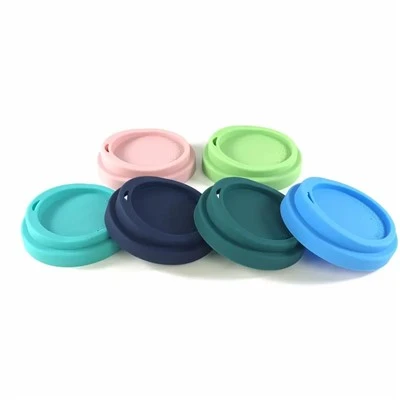 Coperchio per tazza da caffè in silicone riutilizzabile. Coperchio per bere in silicone