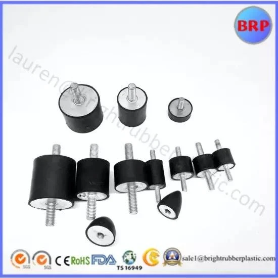 Rubber Bonded To Metal Parts