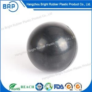 Palline bianche personalizzate in silicone NBR con sfera di gomma nera